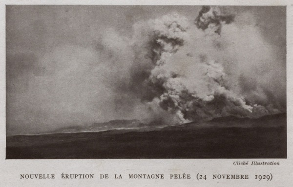 éruption volcanique, Montagne Pelée, volcanic eruption, Pelean Mountain