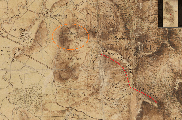 Tanlistwa, carte, map, Moreau du Temple, 1770