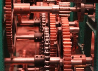 tanlistwa, photo représentent les rouages et engregnages d'une machine.