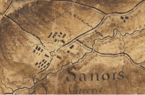 tanlistwta, carte, Moreau du Temple, 1770, habitation, La Pagerie